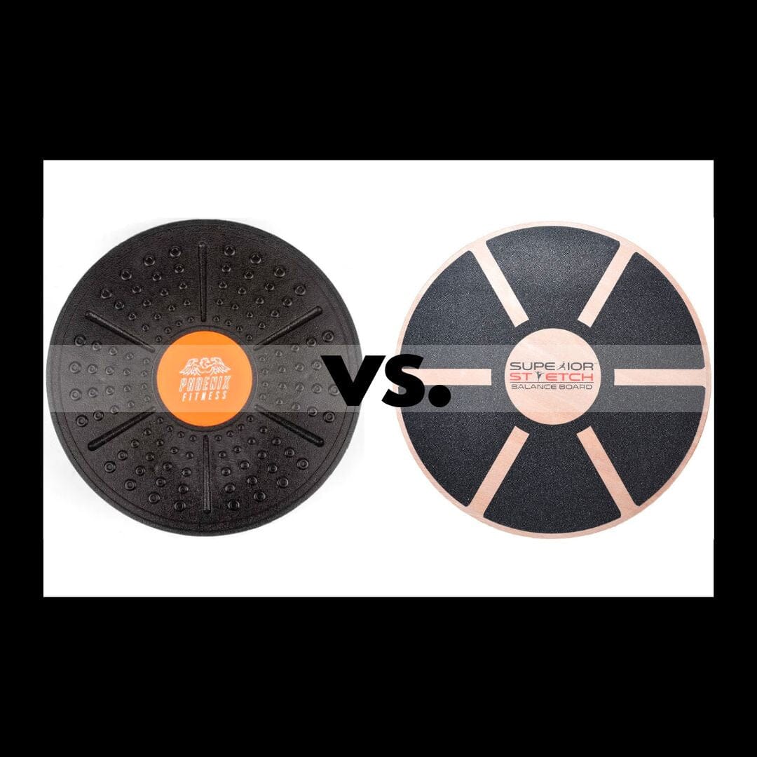 The Balance Board By Superior Stretch Products vs. The Wobble Balance Board By Phoenix Fitness