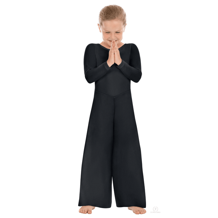 Eurotard 13842/C Polyester Scoop Neck Jumpsuit - Closeout
