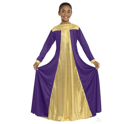 Eurotard 14820C Resurrection Dress - Child purple