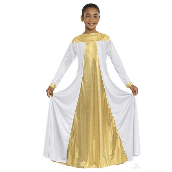 Eurotard 14820C Resurrection Dress - Child white