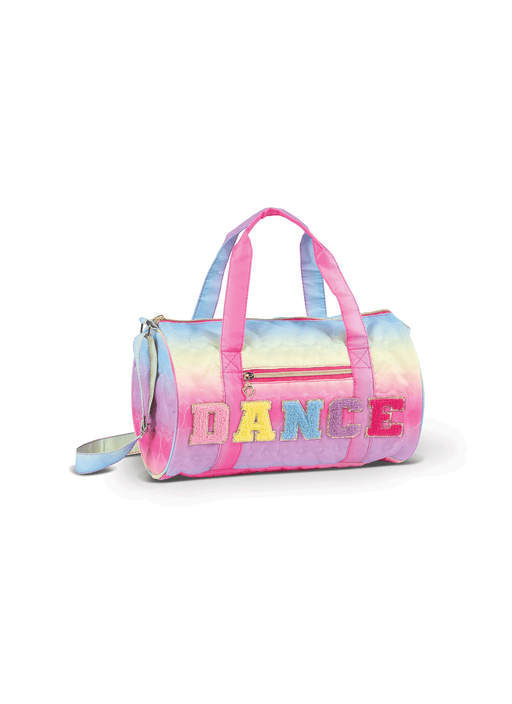 Danz N Motion B24501 Quilted Heart Rainbow Duffle Bag