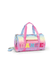 Danz N Motion B24501 Quilted Heart Rainbow Duffle Bag