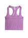 Essential Square Neck Ribbed Rib Tank Orchid - Front
