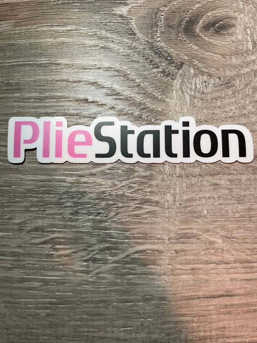 PLIEstation Parody Dance Sticker