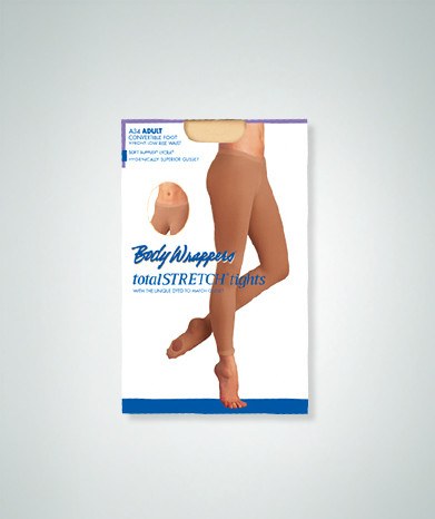Body Wrappers A34 Low Rise Convertible Tights - Packaging