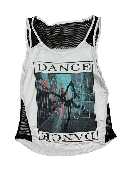 Funky Diva 0400 Dance Dance Dance Mesh Tank - Closeout