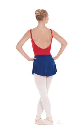 Eurotard 06121 Pull On Mini Ballet Skirt - Adult navy back