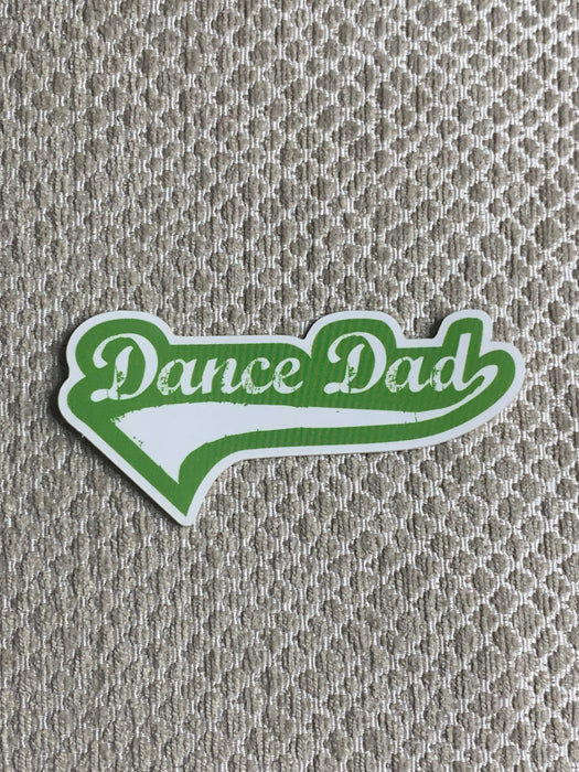 Dance Dad Vinyl Sticker