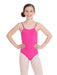 Capezio Camisole Leotard w/ Adjustable Straps - Girls - Pink - Front - Style:TB1420C