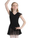 Capezio 10305C Flutter Sleeve Dress - Girls Black