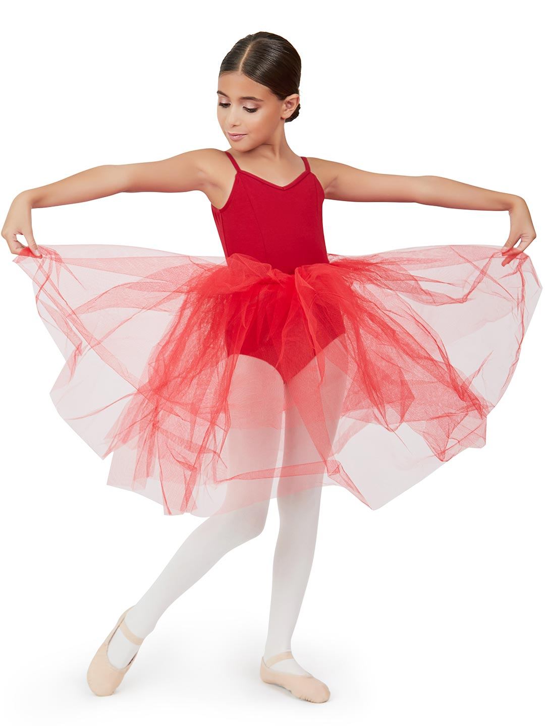 open lace back dress Capezio Girl's Romantic Tutu