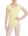 Capezio Short Sleeve Leotard - Girls - Yellow - Style:CC400C