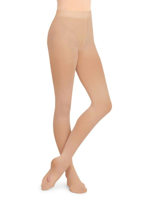 Capezio Ultra Soft Transition Tight® - Girls - Tan - Front - Style:1916X