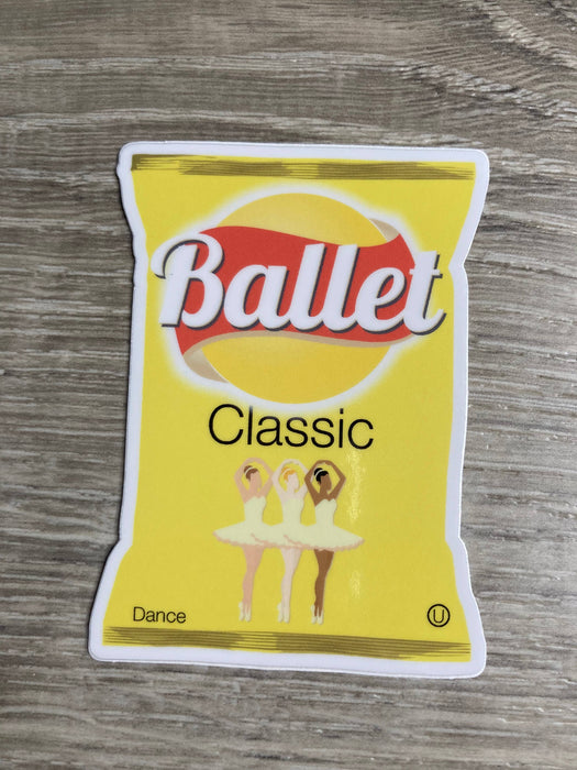 Ballet Chips Sticker