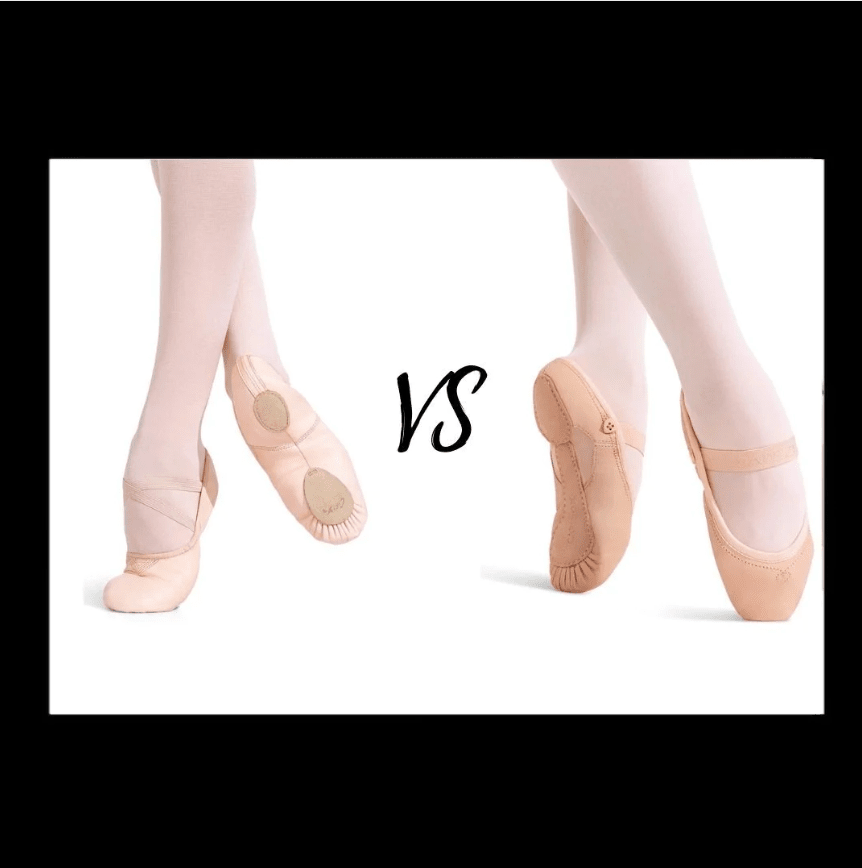 Canvas VS Leather Ballet Shoe Part Deux