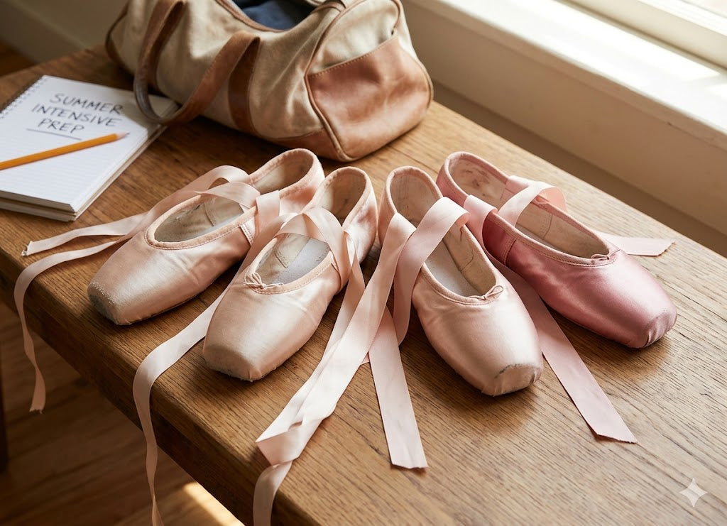 Pointe Shoes for Summer Intensives