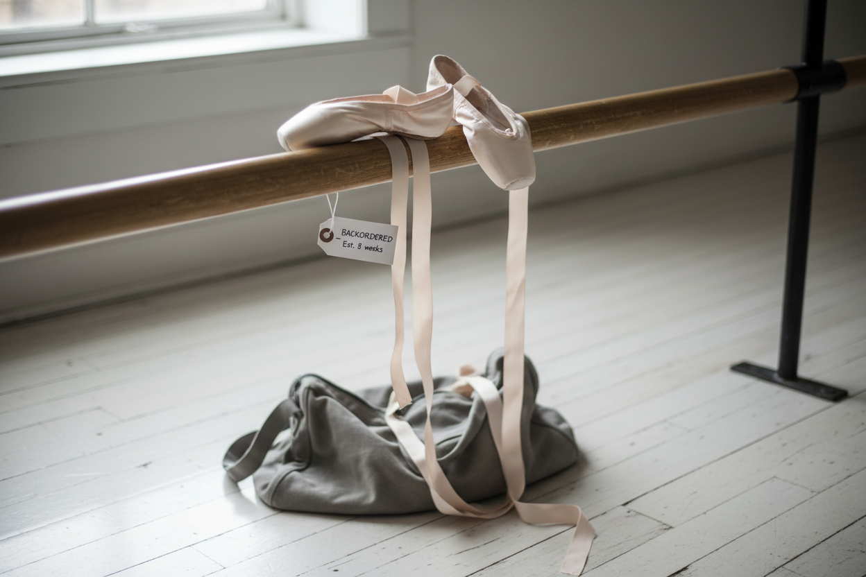 Nikolay Pointe Shoes on Backorder
