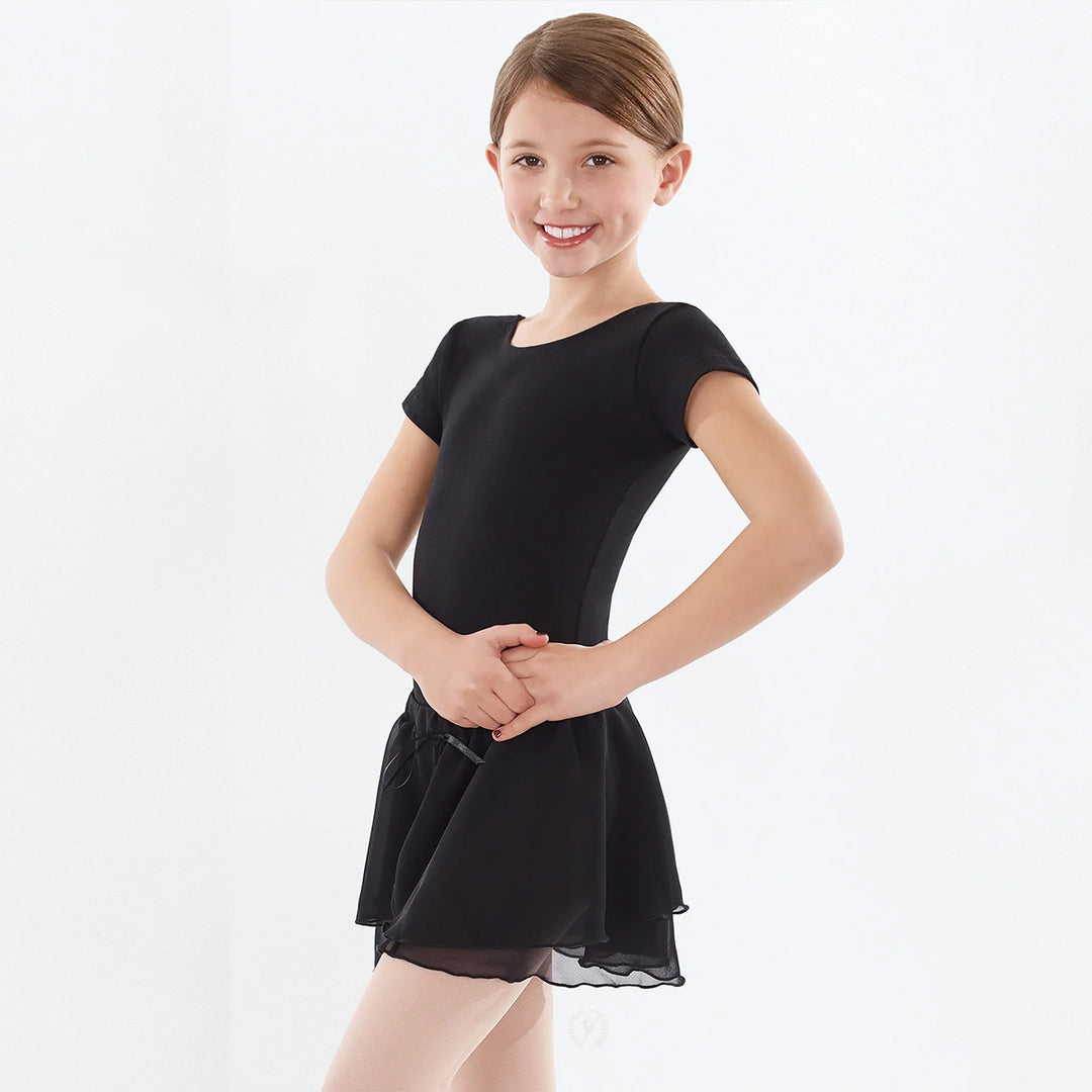 Eurotard Two Tier Chiffon Pull-On Skirt - Child