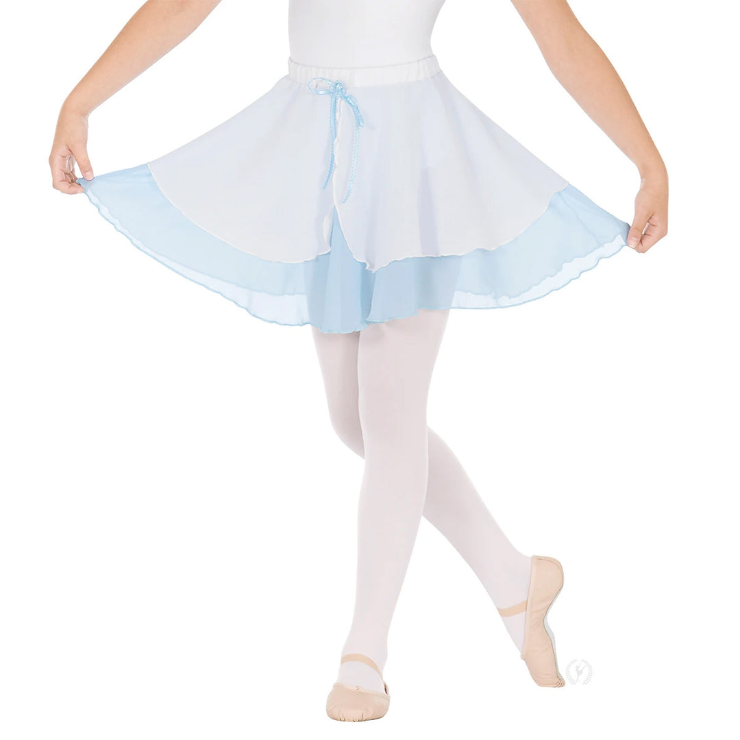 Eurotard Two Tier Chiffon Pull-On Skirt - Child