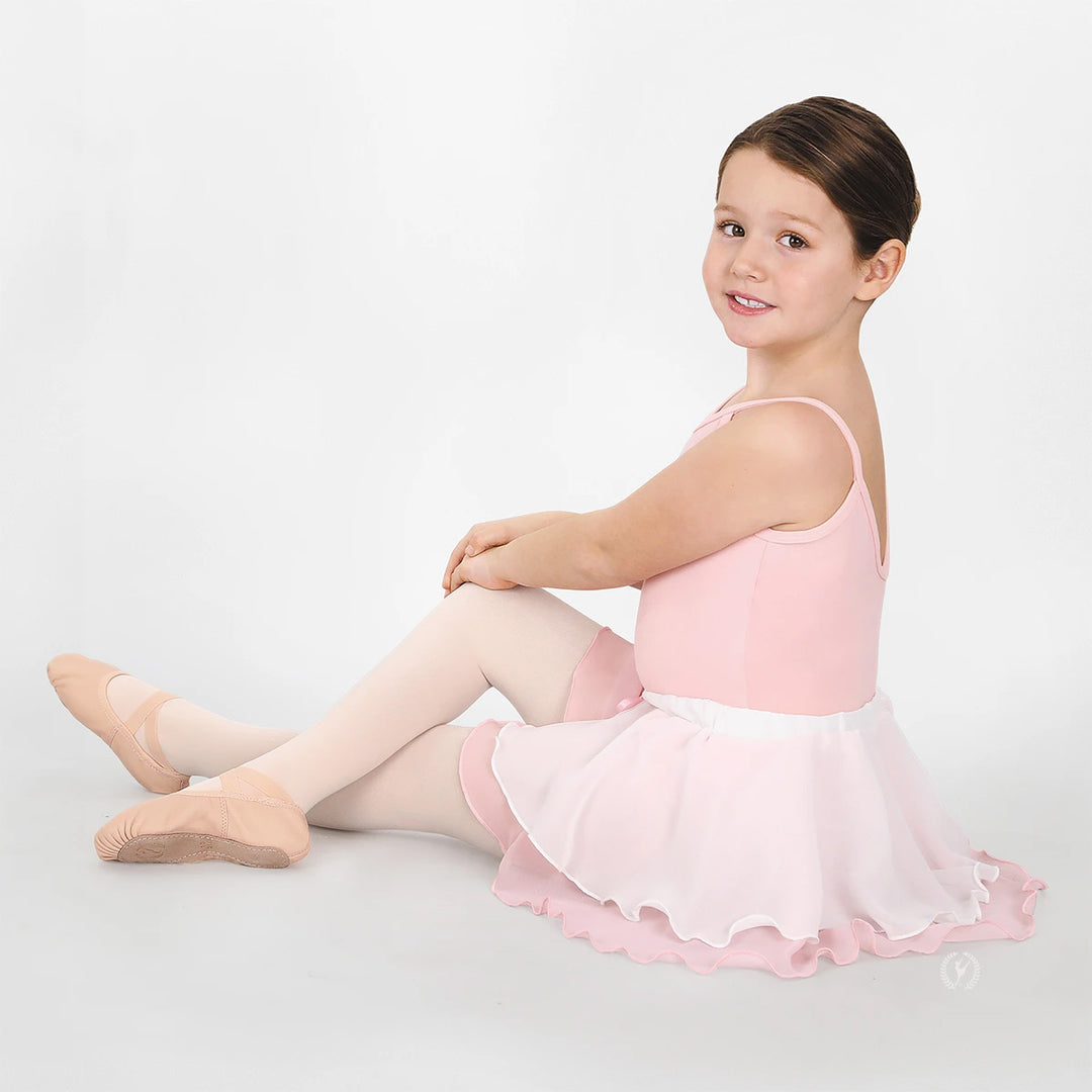 Eurotard Two Tier Chiffon Pull-On Skirt - Child