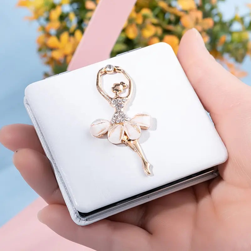 Ballerina Pocket Mirror