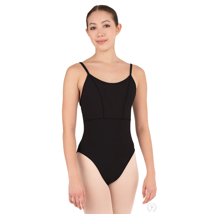 Eurotard Womens Cotton Princess Seam Camisole Leotard - Adult