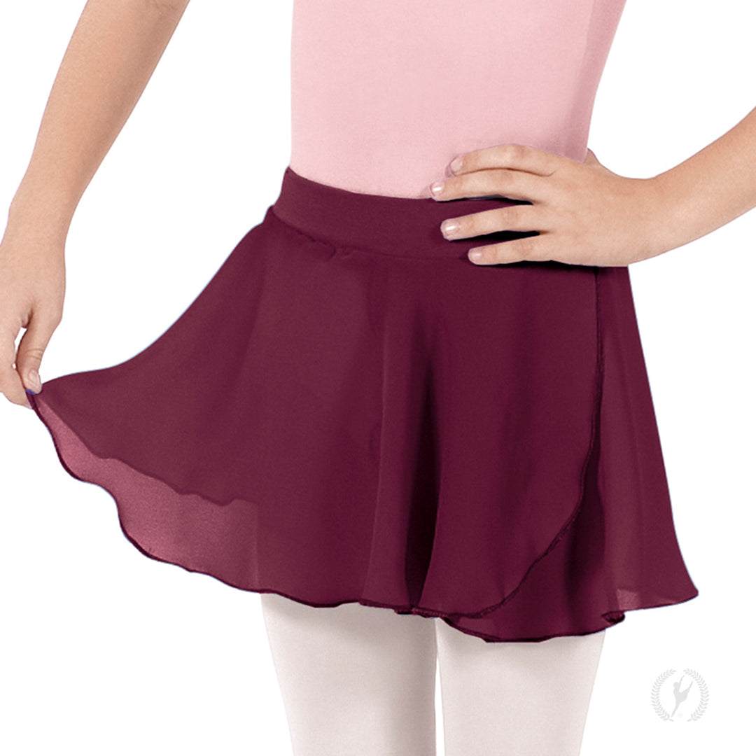 Eurotard Pull-On Faux Wrap Skirt - Child