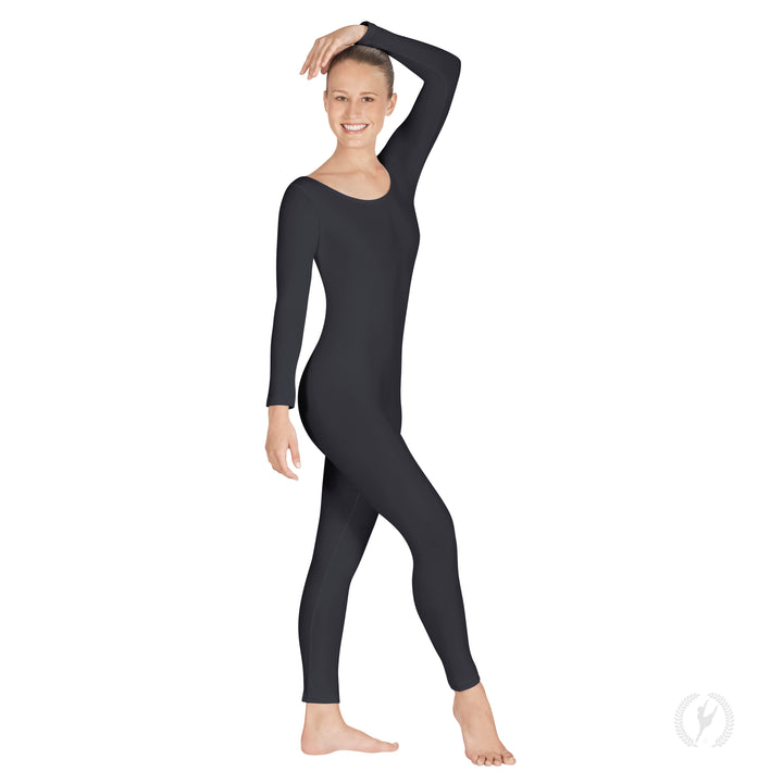 Eurotard Long Sleeve Cotton/Lycra Unitard - Adult Plus