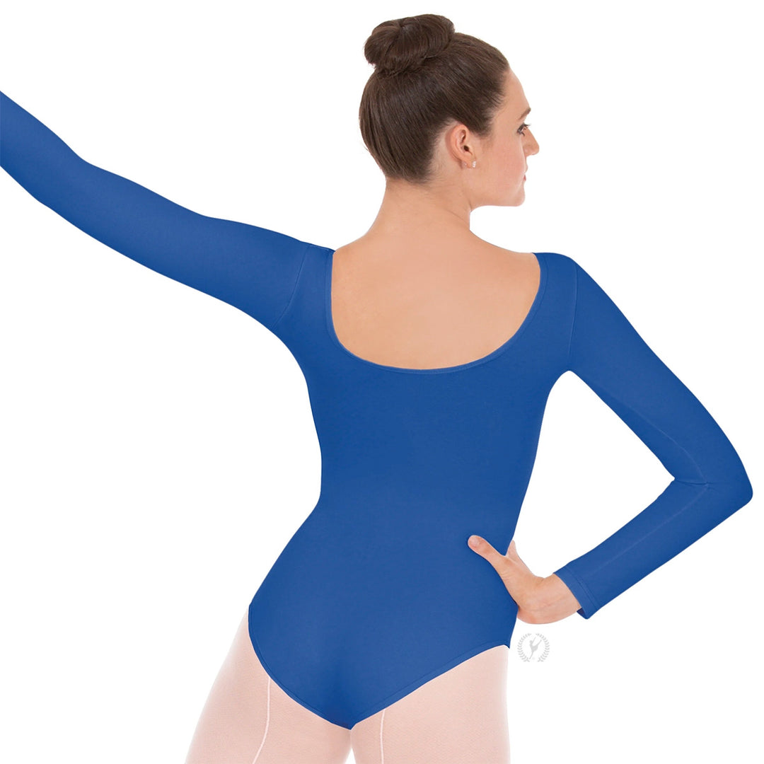 Eurotard Long Sleeve Cotton/Lycra Leotard - Adult
