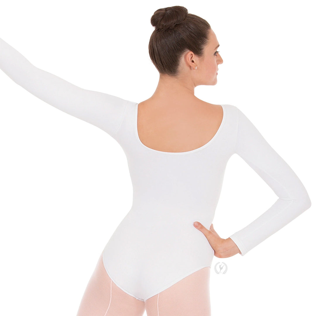 Eurotard Long Sleeve Cotton/Lycra Leotard - Adult