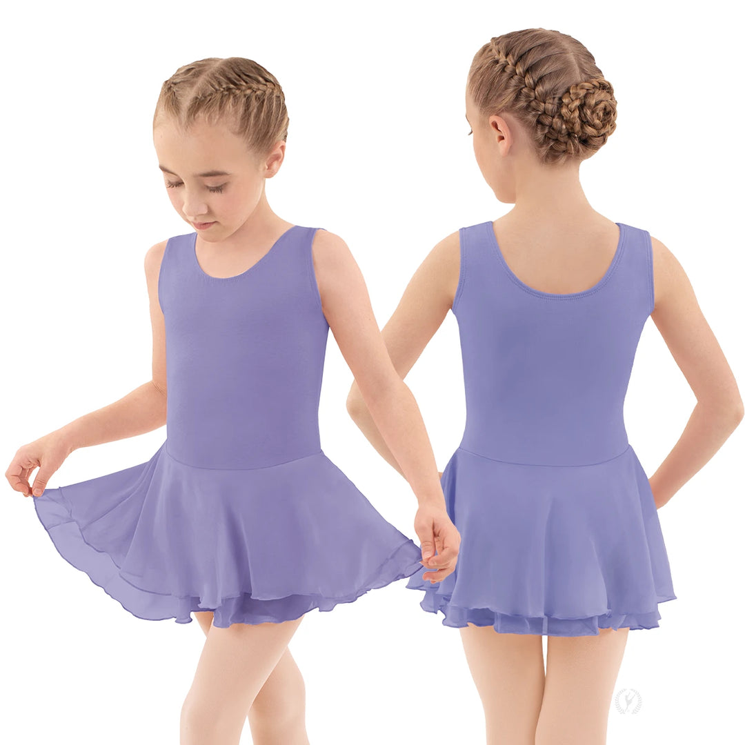 Eurotard 10466 Skirted Tank Leotard - Child