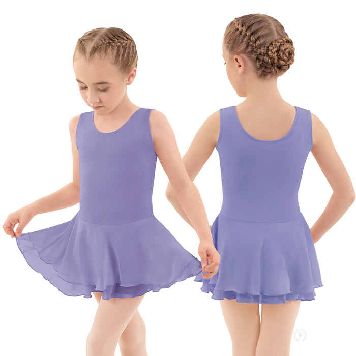 Eurotard 10466 Skirted Tank Leotard - Child