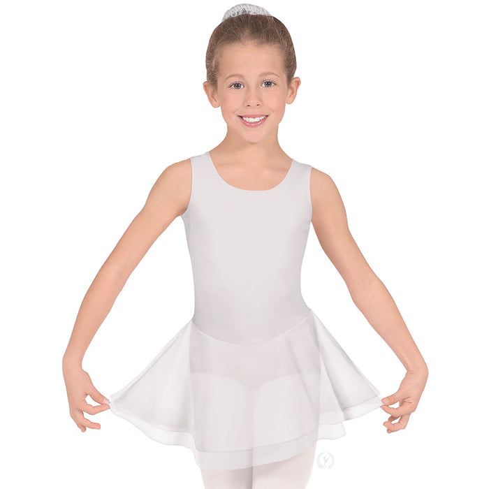 Eurotard 10466 Skirted Tank Leotard - Child
