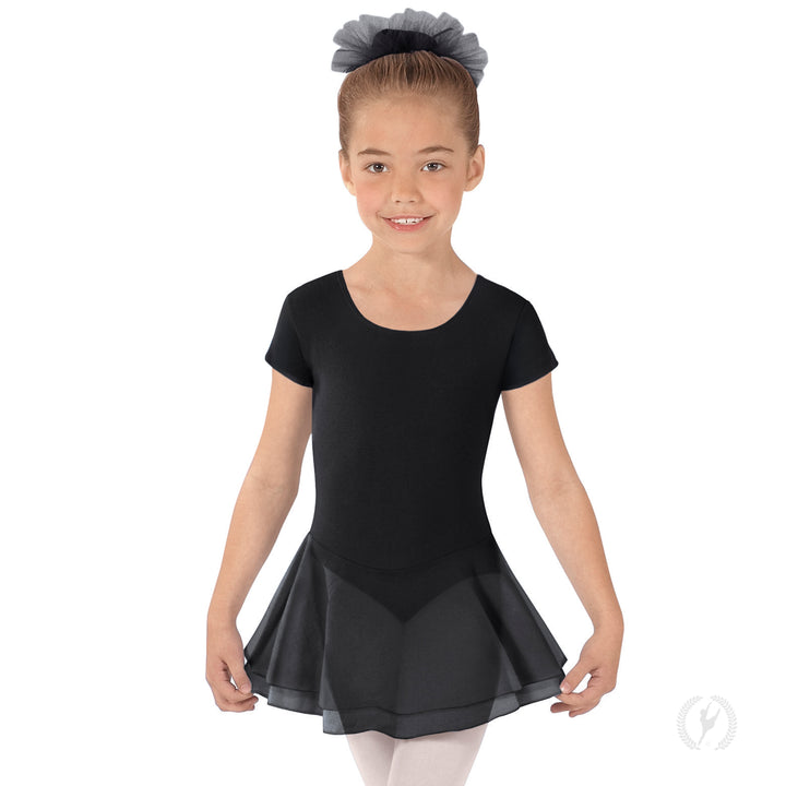 Eurotard Cotton Lycra® Short Sleeve Ballet Dress - Child