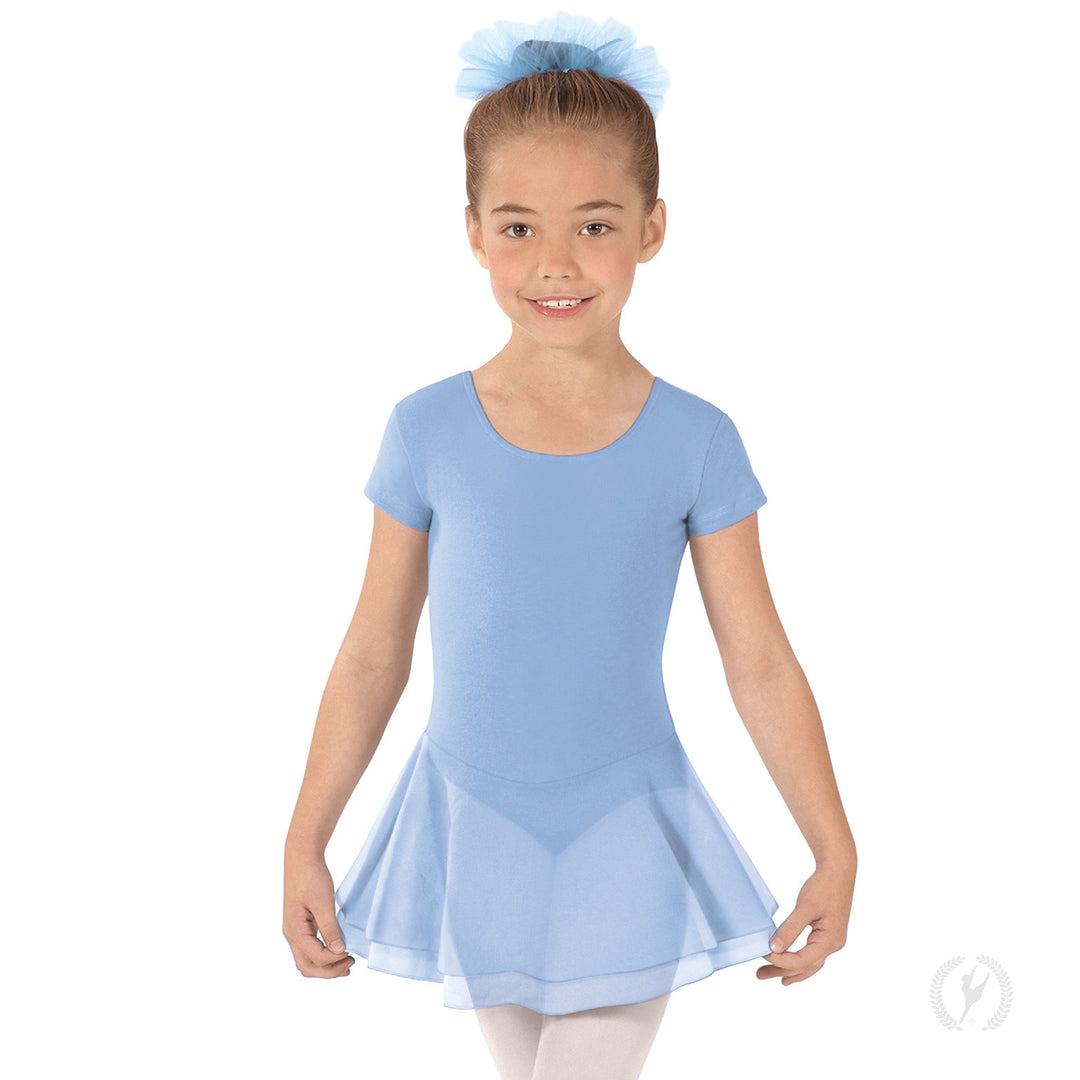 Eurotard Cotton Lycra Short Sleeve Ballet Dress