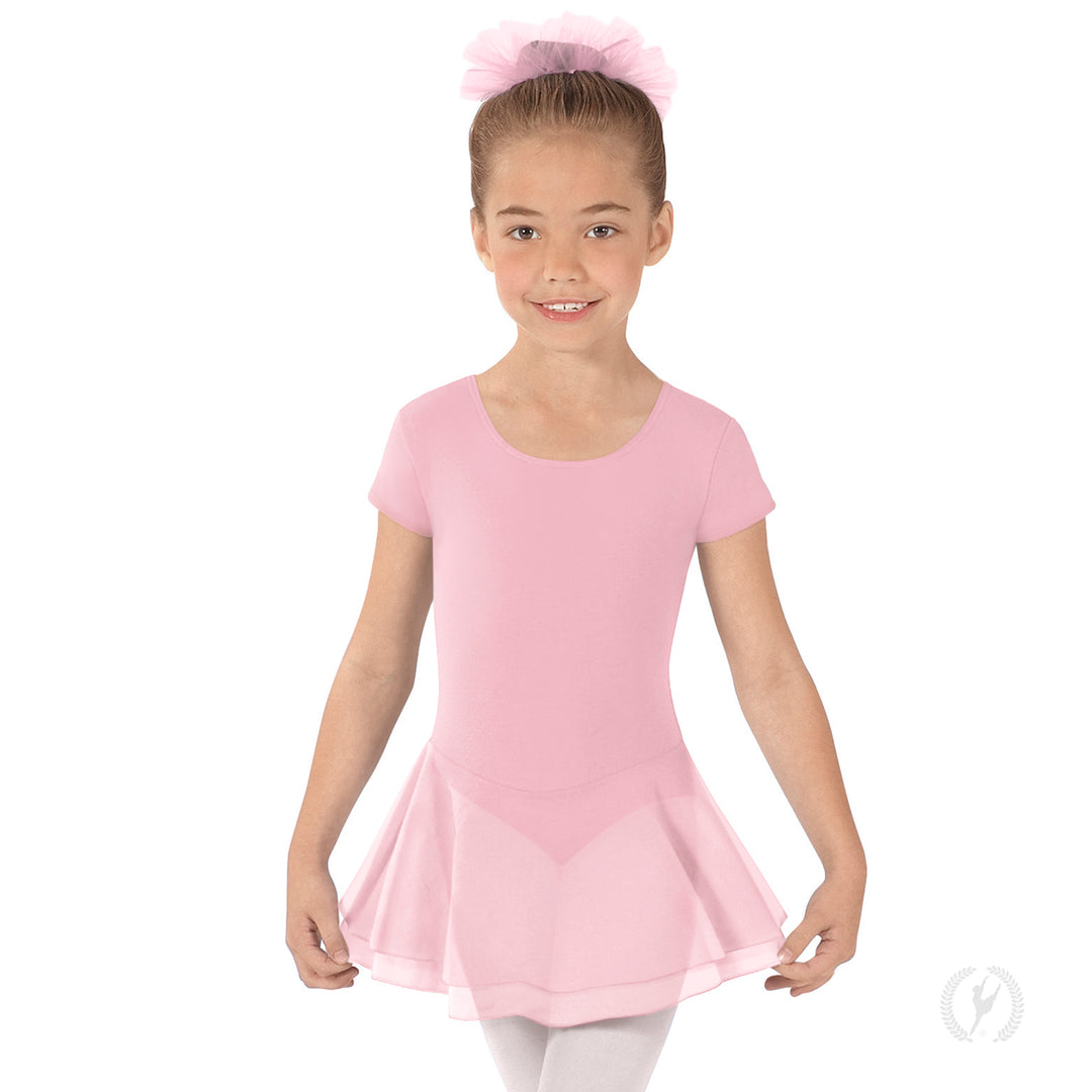 Eurotard Cotton Lycra® Short Sleeve Ballet Dress - Child