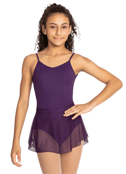 So Danca SL217 Child Wave Pull On Skirt - Dark Purple