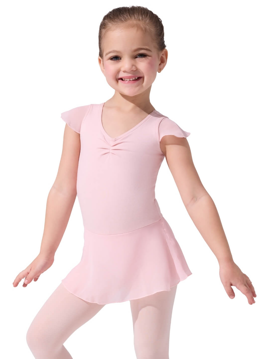 Capezio Flutter Sleeve Ballet Dress - Child/Toddler
