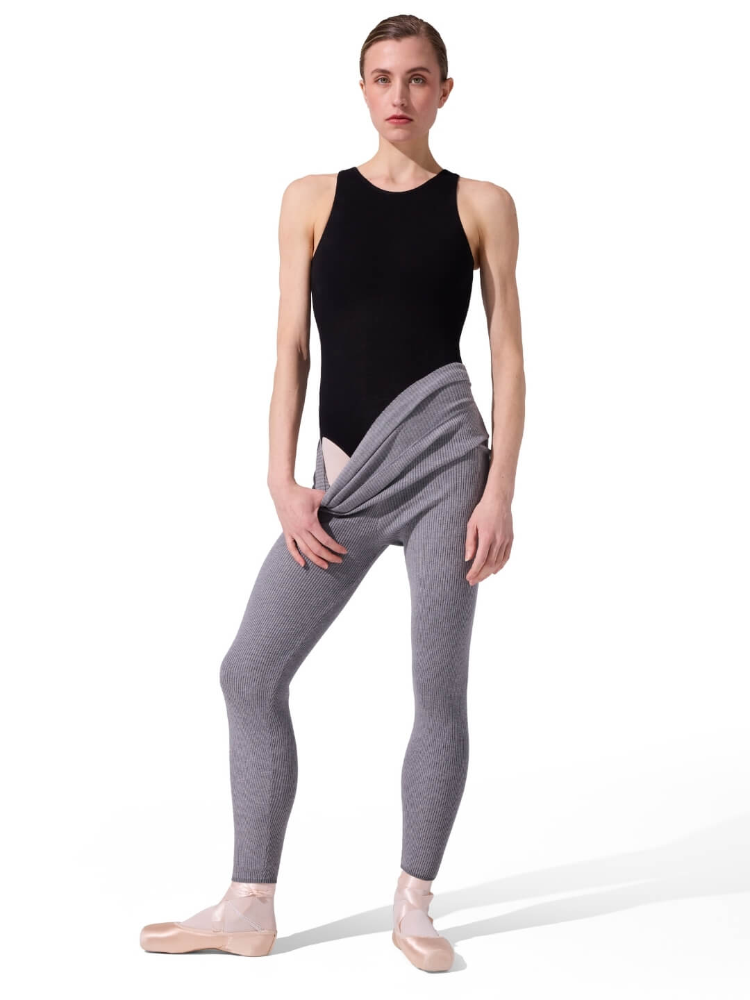 Capezio Ribbed Sweater Knit Legging