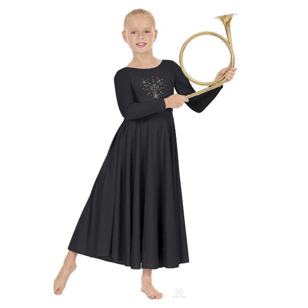 Eurotard 11524C Child Shining Cross Praise Dress