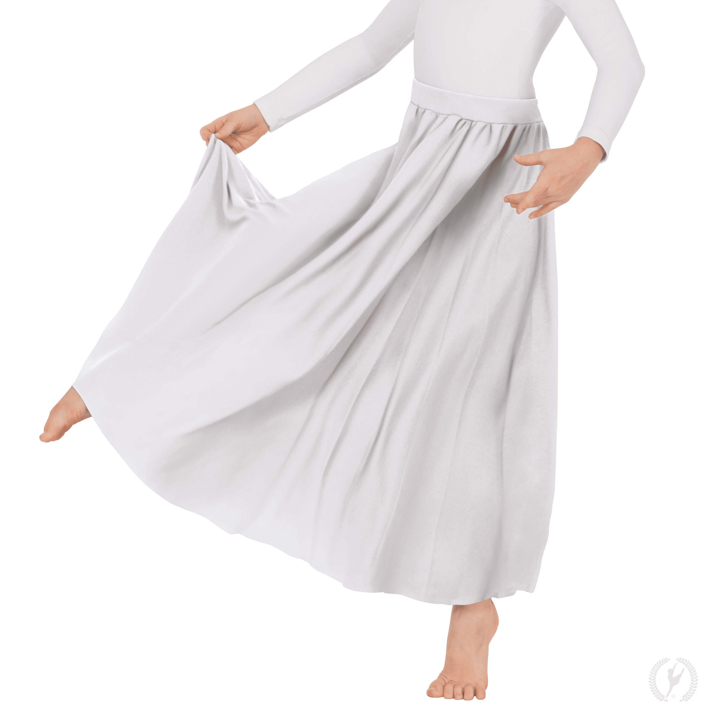 Eurotard Liturgical Dance Skirt 13778k Lyrical Dance Skirt — Dancewear Corner