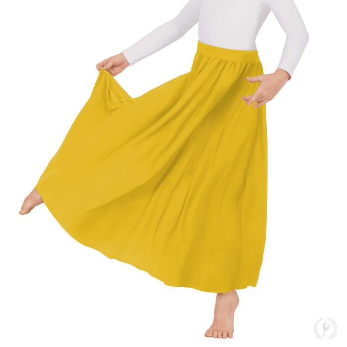 Eurotard 13778K/C Full Length Polyester Circle Skirt - Kids/Child