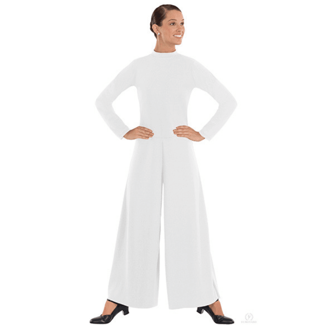 Eurotard 13846P Polyester High Neck Jumpsuit - Adult Plus Closeout ...