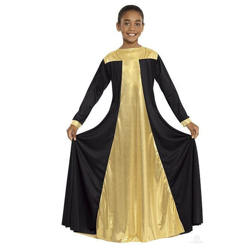 Eurotard 14820C Resurrection Dress - Child black