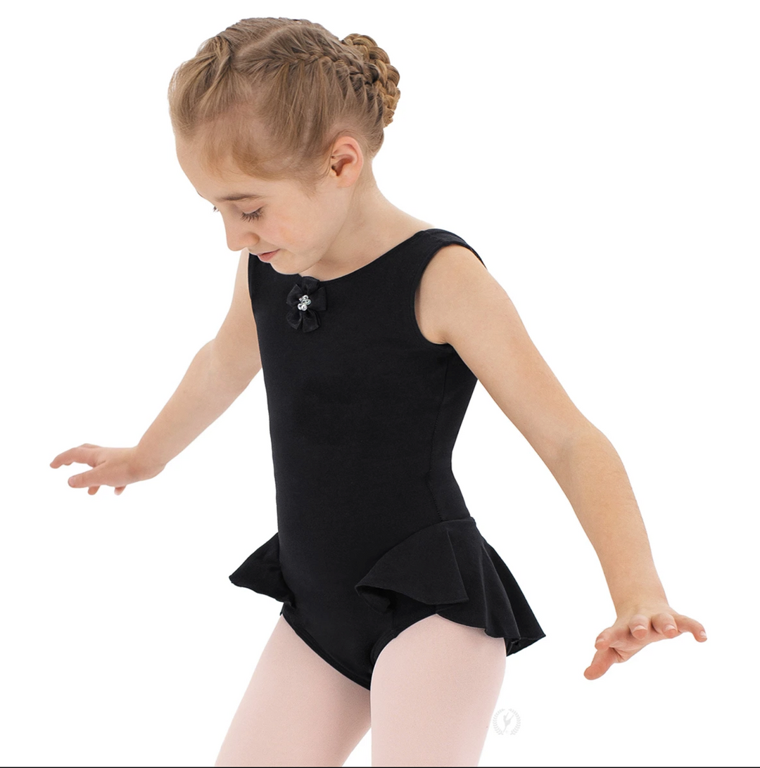 Eurotard Flutter Skirted Leotard Dress for Girls - Child