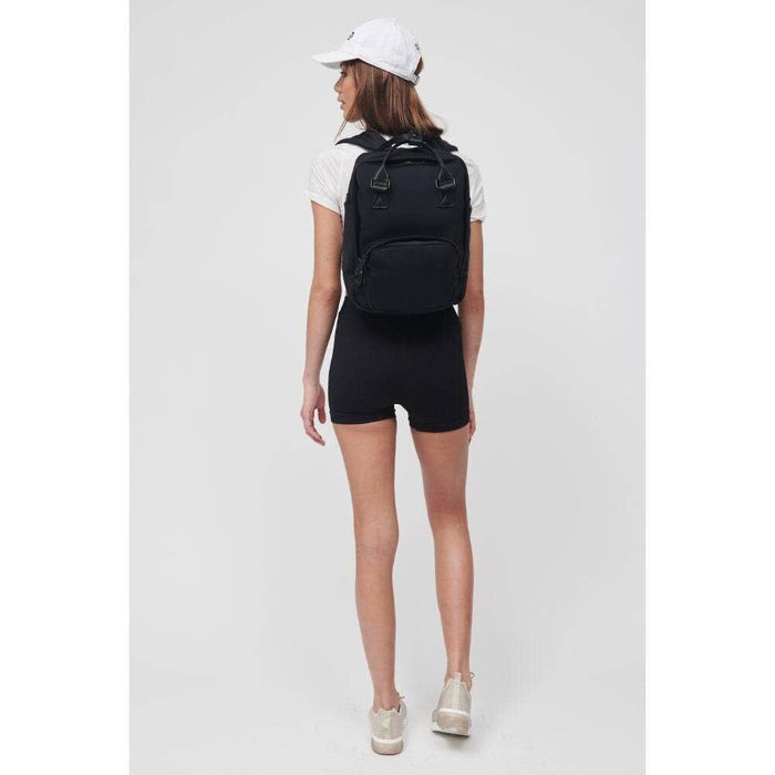 Iconic Neoprene Backpack - Black
