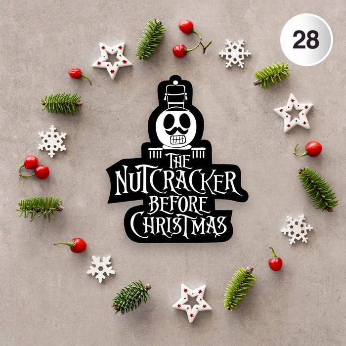 The Nutcracker Before Christmas Vinyl Sticker,  2.5" x 3": Retail Packaging