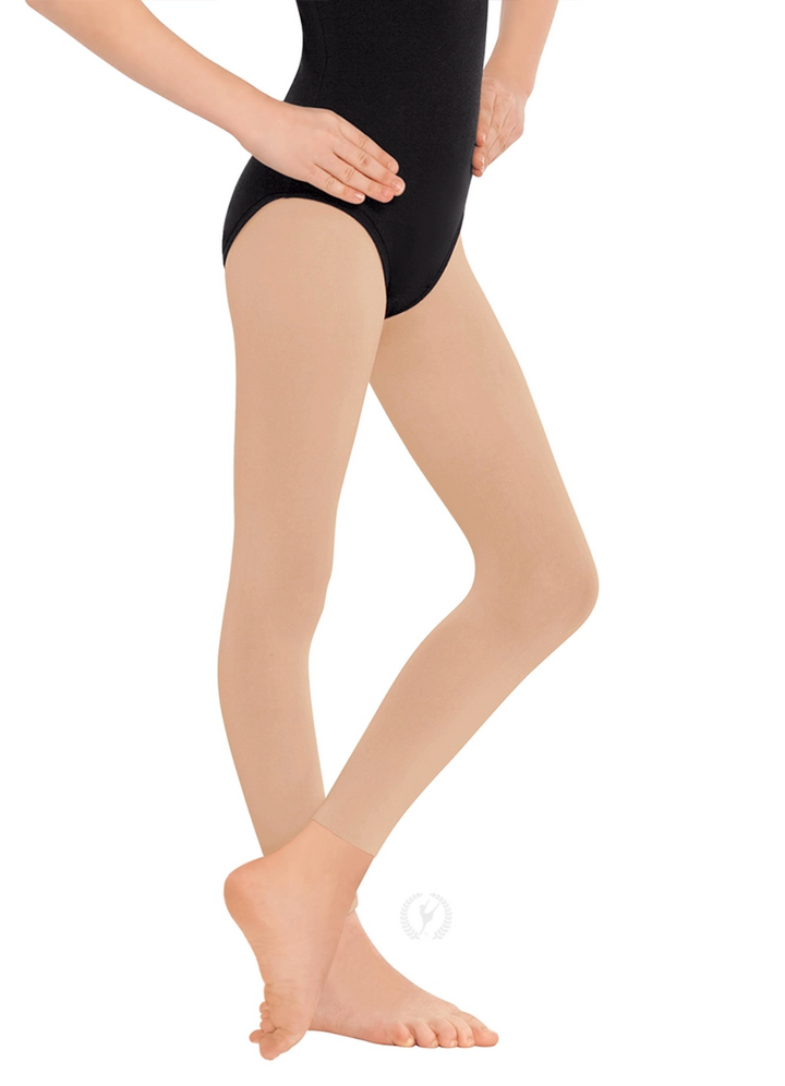 Eurotard EuroSkins True Non-Run Child Footless Tights