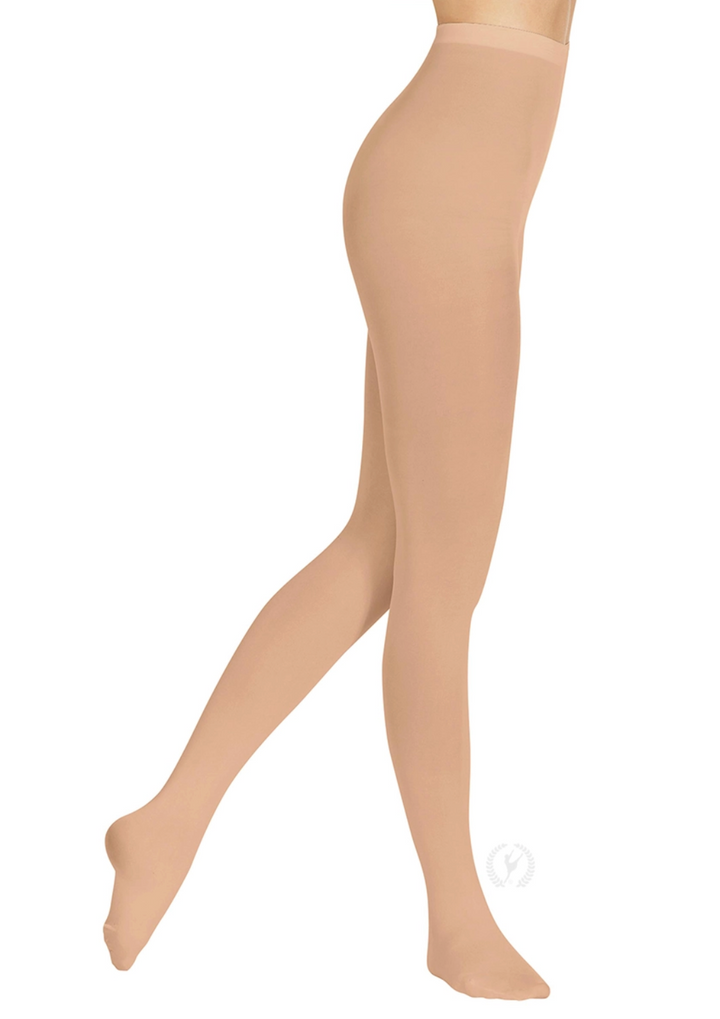 Eurotard EuroSkins True Non-Run Footed Tights - Adult