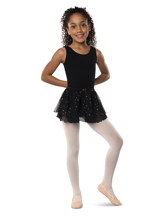 Danz N Motion 233 Girls Crystal Sparkle Dance Skirt